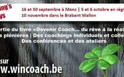 Coaching’s days Liège 5 et 6 octobre 2019