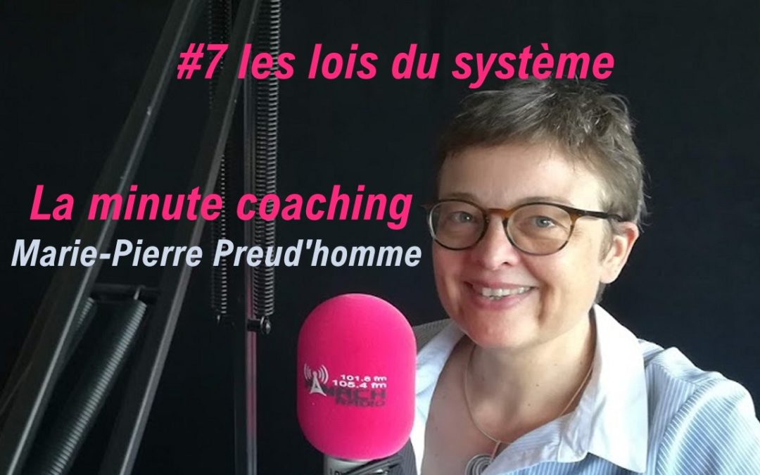 La minute coaching #7 les lois du système